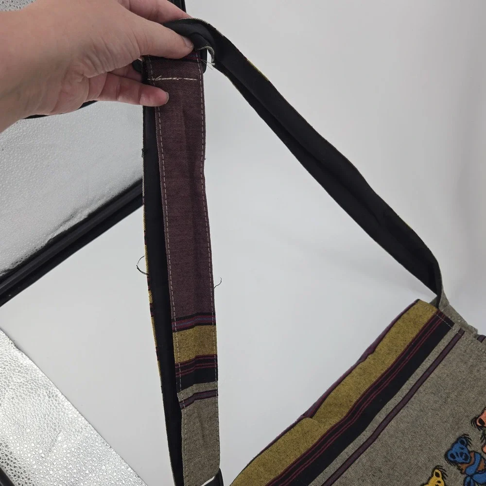 Grateful Dead Dancing Bears Messenger Bag 14